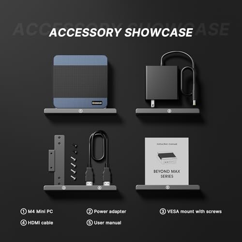 Image of BOSGAME M4 Neo Oculink Mini PC Ryzen 7 7840HS, 8K 60Hz USB4 Radeon 780M GPU Gaming Computers, 11 Pro-OS Desktop PC, 32GB DDR5 RAM, 1TB PCIe 4.0 NVMe 2280 SSD, Wi-Fi6, BT 5.2