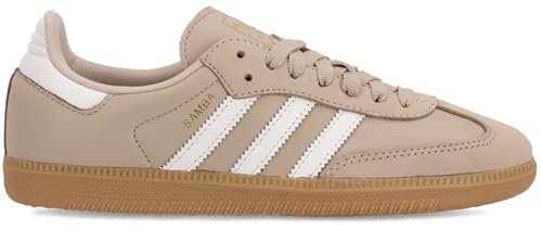 adidas Samba OG Womens Sneaker (Wonder Taupe, 5.5)