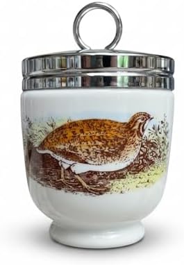 Royal Worcester Double King Egg Coddler – Old Game Series Hare & Grouse Wildlife Design image 4