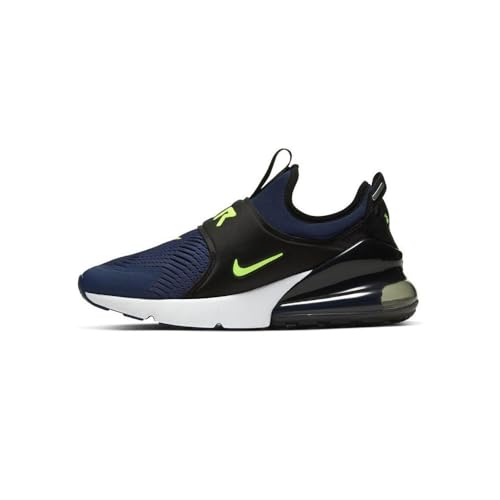 Nike Air Max 270 Extreme (GS) Chaussure de Course, Bleu Midnight Navy Lemon Venom Black Anthracite, 38.5 EU