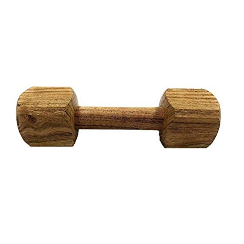 Dog Trust Wooden Teether Dumbbell Shaped Dog Toy, Medium (B09GM486CT) Amazon Price History, Amazon Price Tracker