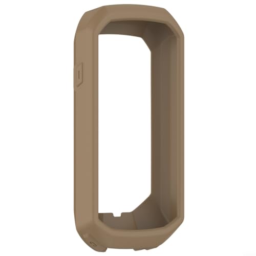 Risveglio for Soft Silicone Protective Case 1050, Anti-Scratch Bumper Cover with Precise Cutouts, Shockproof Shell Cycling Computer(Brown)