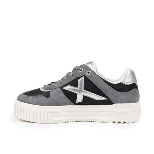 Baskets Munich Homme Mina 13 en noir élégant pour style urbain chic