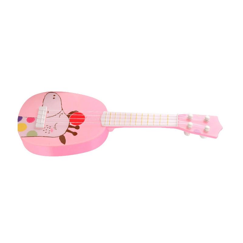 Bnineteenteam Ukulélé pour Enfants, Mini Jouet d'instrument de Musique en Plastique, Parfait pour l'éducation Précoce et Les Activités de Plein Air