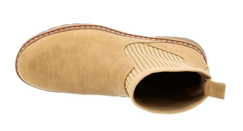 Corkys Footwear Womens Cabin Fever Bootie - Featuring a Sock Top Upper, A Lug Outsole with a 1-Inch Heel, Comfortable and Cushioned Insoles For All-Day Wear4