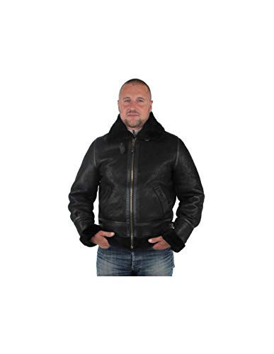 Schott NYC Herren Lc1259 Jacke, Schwarz (Black 90), XL