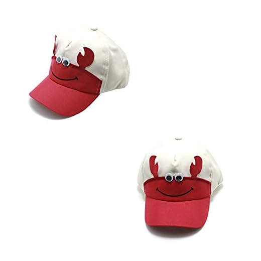 Boné Infantil Criança Kids De 0 A 3 Anos Ajustável Caranguejo