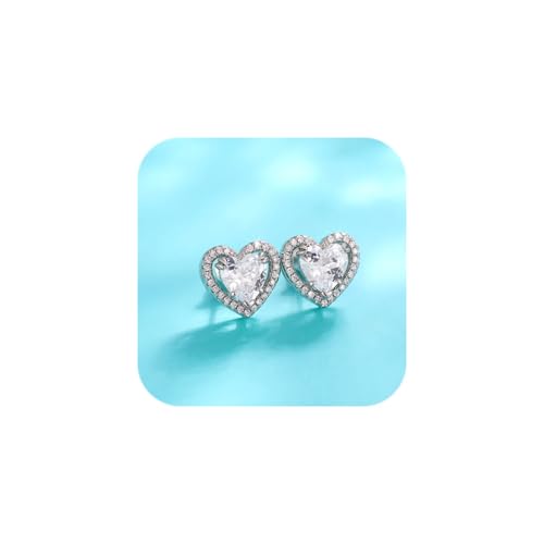 925 Sterling Silver Sparkling Earrings