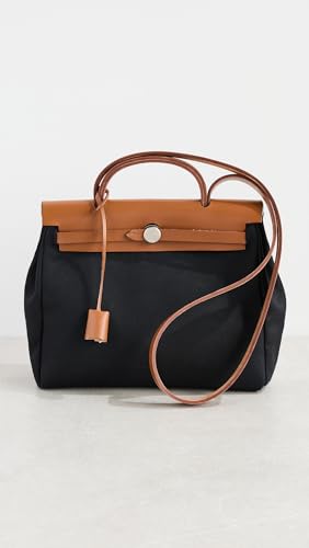 Hermes Women's Pre-Loved Toile Officier Herbag Shoulder Bag2