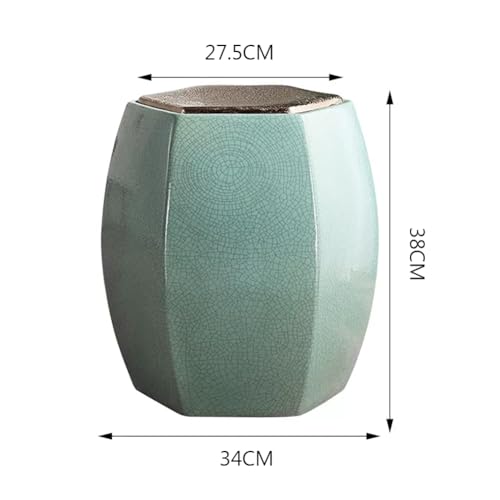 Support de plante d'accent stable contre humidité jardin céramique