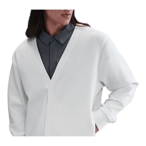 Nike 24.7 ImpossiblySoft Men's Cardigan (HQ6948-133, Sail/Light Bone)