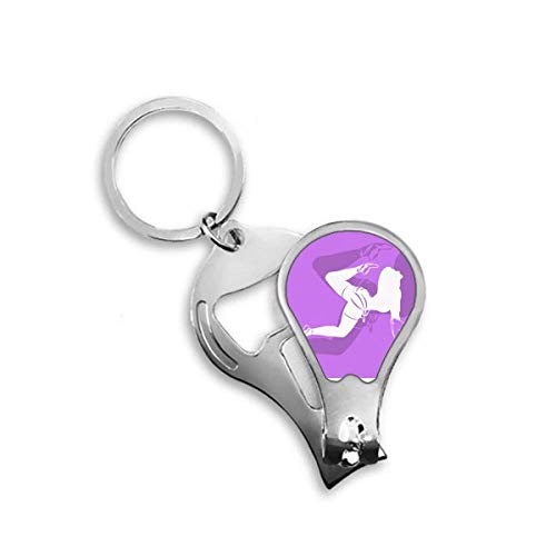 Coupe-ongles de pieds DIYthinker avec motif de danseuse pour pédicure