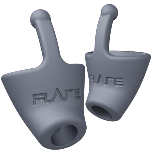 Image of Flare Calmer - Ear Plugs Alternative - Reduce Annoying Noises Without Blocking Sound - Soft Reusable Silicone - Grey