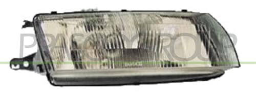 Projecteur principal Prasco MZ0204604 contre le phare cassé au contrôle technique