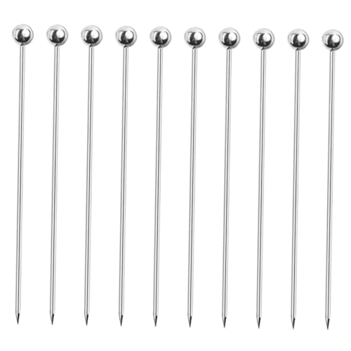 La mejor selección de Pinchos disponible en línea. 45 Mipcase 10 Palillos Para Cóctel De Acero Inoxidable Resistentes Al Desgaste Multiusos Para Frutas Botanas Y Decoración En Fiestas Y Hogar Compactos Y Reutilizables 4.33In
