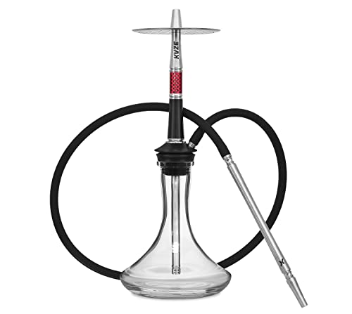 KVZE GRID Hookah - CRIMSON (Dunkelrot) Shisha Wasserpfeife