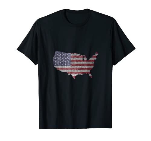 Bandera de Estados Unidos Camiseta