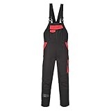 Warsaw Bib and Brace Color: Black Talla: Small