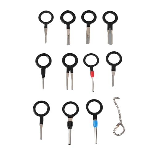 Vizni 11 PCS Broken Key Extractor Kit Terminal Removal Tool Kit Pin Removal Tool