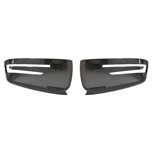ドア サイドミラー カバー Compatible With For S Class W221 2006-2013 For Class C117 2014-2018 に適合 カーボンファイバーパターン リアビューサイドミラーカバーキャップ 1組