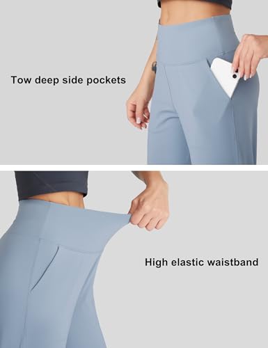 Image of Dragon Fit Joggers for Women with Pockets,High Waist Workout Yoga Tapered Sweatpants Women's Lounge Pants