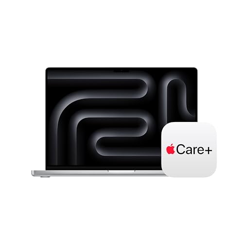 Apple 2026 MacBook Pro Laptop with Apple M5 Max chip with 18-core CPU and 32-core GPU: Built for AI, 16.2-inch Display, 36GB Unified Memory, 2TB SSD, Wi-Fi 7; Silver with AppleCare+ (3 years)