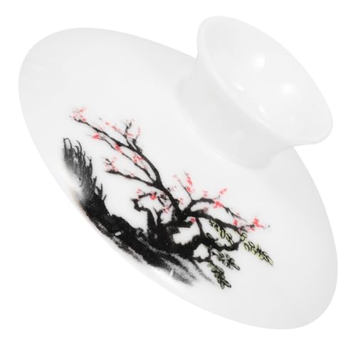 Lurrose Tapa de para Tetera Cubierta Pulida para Tetera Accesorio para Taza de Té Diseño Creativo y Suaves