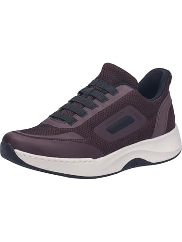 Josef Seibel Damen Low-Top Sneaker Elli.17,Weite G (Normal),Wechselfußbett,Freizeit,Halbschuhe,straßenschuhe,Carmin-schwarz,37 EU