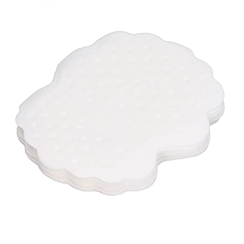 50 Unidades de Absorventes de Suor para Axilas de Verão, Absorventes Descartáveis ​​para Axilas Femi