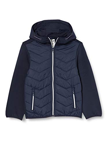 Salt & Pepper Jungen Jacket Fire Fleece/Steppmix Jacke, Navy, 140