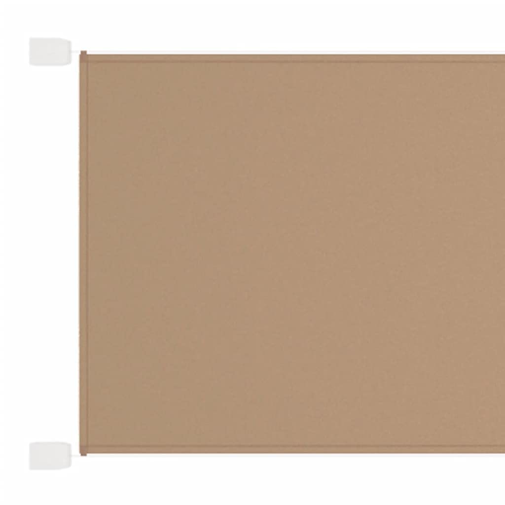 Cielęcina ning 140 x 360 cm taupe wół tkanina - najwyższej jakości zewnętrzna e solut do ogrodu i patio balkonu ochrona przed słońcem i slish parasole zewnętrzne
