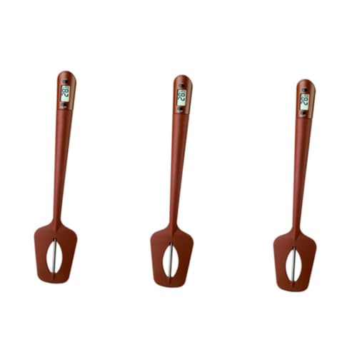 SOLUSTRE Digital Baking Thermometer and Kitchen Spatula Thermometer Fast Accurate Temperature Reader for Cooking Candy Making and for Sauces and More