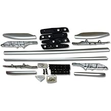 ITrims Car Accessories for Nissan Rogue X-Trail 2014 2015 2016 2017 2018 2019 2020 Exterior Roof Rack Rails Bars Luggage Rails Cargo Carrier 1Set Aluminum Alloy