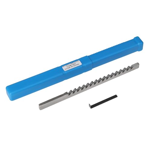 ICZW Keyway Broach HSS Keyway Cutting Tool for Lathe Inch Size Broaches with Shim (3/16
