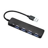 【Largement compatible】Ce hub USB avec USB 3.0, compatibilité descendante USB 2.0 et USB 1.1, pour port d'extension USB, comme ordinateurs portables, PC, MacBook, périphériques USB, connexion de clavier, souris, lecteur de cartes, disque dur, téléphone portable et plus encore.