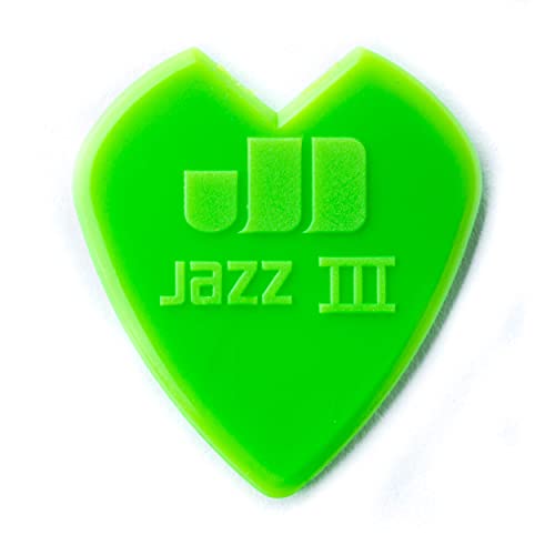 Jim Dunlop 47PKH3N Médiators Kirk Hammet Jazz III rouge heavy sachet de 6 - Les Beatles, Paul McCartney, John Lennon, RIngo Starr, George Harrison Jim Dunlop 47PKH3N Médiators Kirk Hammet Jazz III rouge heavy sachet de 6 – Image 3