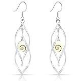 PLANETYS   Boucles d'Oreilles Oeil de Sainte Lucie Argent 925/1000