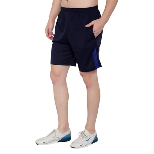 Image of DIA A DIA Men's Gym Workout Shorts - Athletic Sports Running Training Shorts with Zipper Pocket, Breathable Quick-Dry Fabric