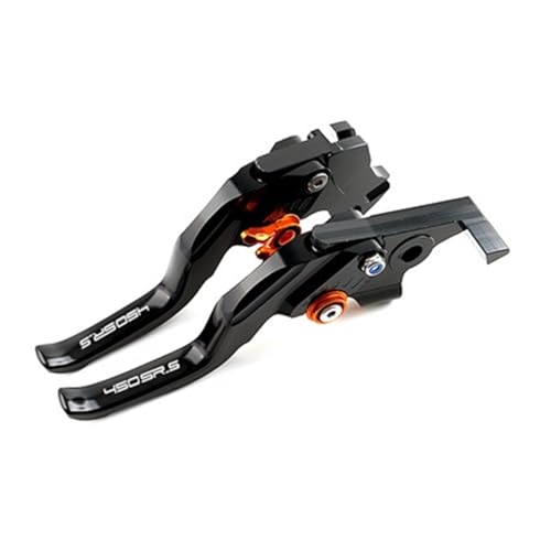 Leviers de frein 450SR-S réglables CNC poignée embrayage moto orange