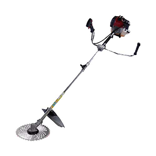 サンパーシー エンジン草刈機 刈払機 ガソリン チップソー2枚付き 2分割式 [並行輸入品]