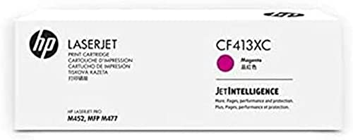 HP CF413XC Toner Laser Originale compatible avec Imprimante CLJPROM452 Magenta