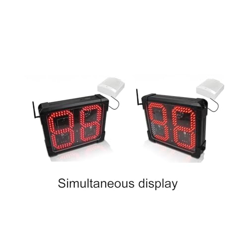 Cronómetros LED para Gimnasio, 2 Unidades, Control Remoto miniatura 2