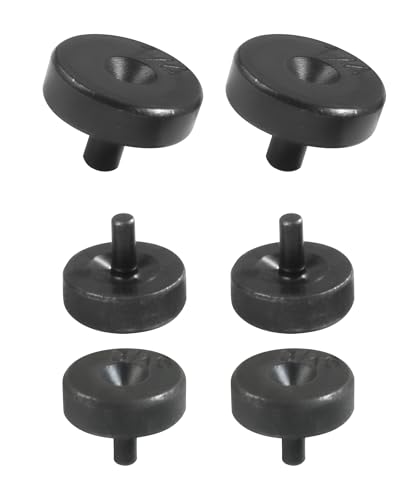 UNLRAE 6PCS Brake Line Flaring Tool,Car Accessories 3/16 Inch and 1/4 Inch Double Flare Tool Adapters Set for Brake Pipeline,Fuel Pipeline,Air Conditioning and Refrigeration Maintenance,Copper Pipe