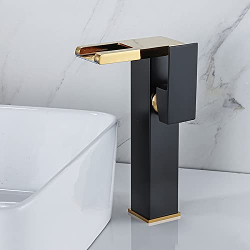 Robinet de lavabo évite les brûlures avec sa cascade à LED thermochromique en laiton