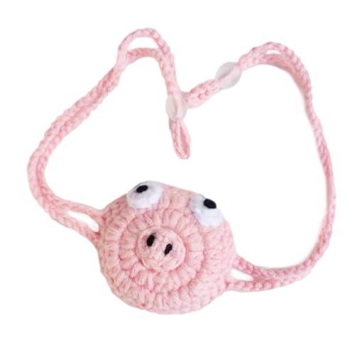 Winter Nose Warmer Reusable Nose Cover for Women Men - Keep Cold Nose Warm Snow Wind Protection for Outdoor Activities (Pink Pig)