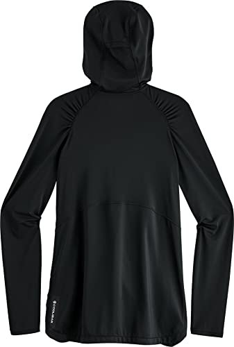 Coolibar Upf 50+ Women's Astir Full Zip Jacket - Sun Protective (Medium- Black) #TOP29
