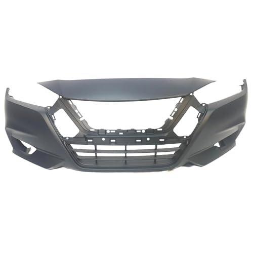 Image of FitParts Compatible with Nissan Versa 2020-2022 Front Bumper Cover | Primed, Sedan, Ready to Paint, OEM 620225EE0J, NI1000333