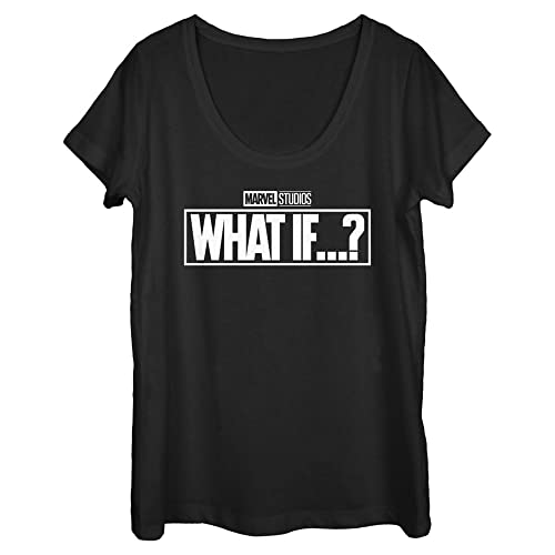 T-shirt Marvel noir et blanc pour femme vêtement coton geek au quotidien