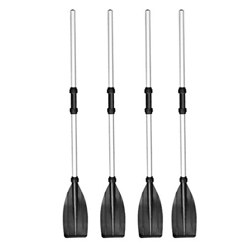Wakauto 2 Pairs Removable Paddle Rafting Paddle Kayak oars Oar Detachable Boats Telescopic Oar Paddle Exercise Accessories Detachable oars Plastic Blush Earth Tones Individual