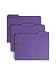 Smead Fastener File Folder, 2 Fasteners, Reinforced 1/3-Cut Tab, Letter Size, Purple, 50 per Box (13040)